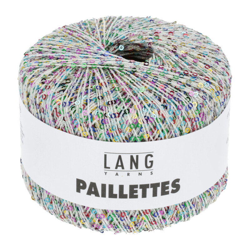 PAILLETTES - 39 - WEISS/BUNT 39.0101