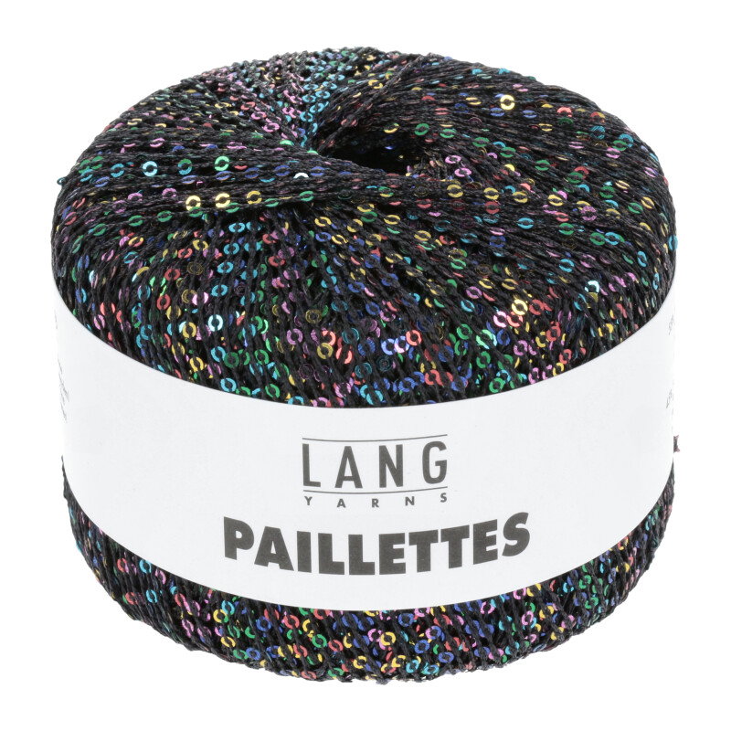 PAILLETTES - 39 - SCHWARZ/BUNT 39.0104