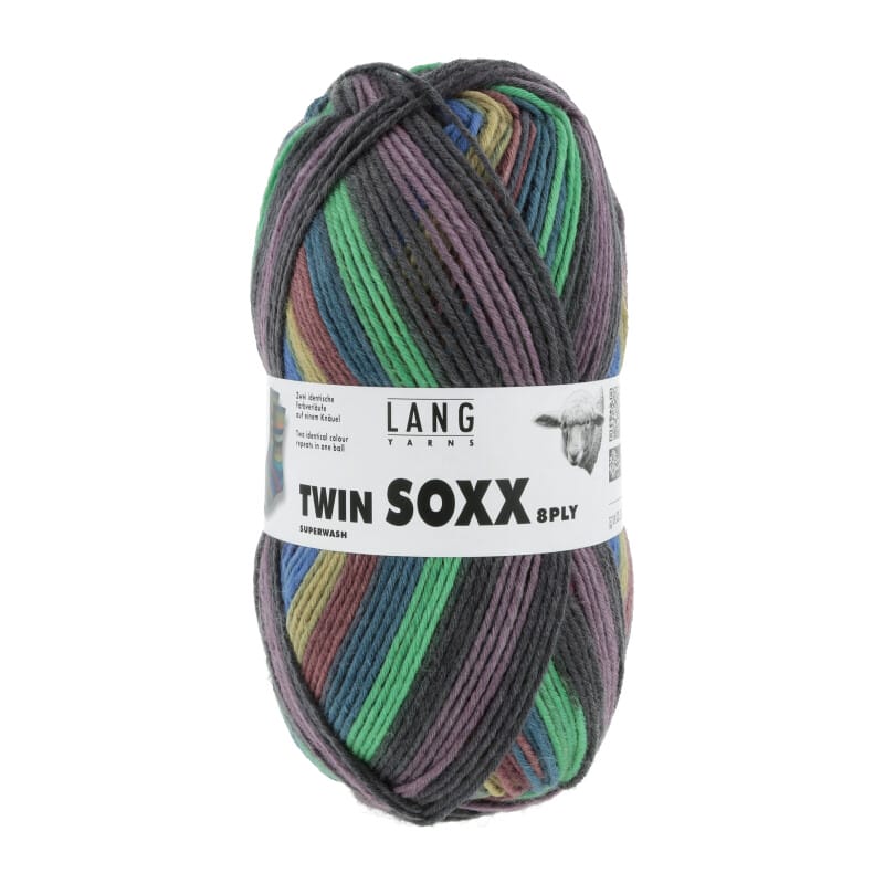 TWIN SOXX 8-FACH/PLY - 667 - BLAU/HELLBRAUN 1133 KRISTIANSA 667.0445