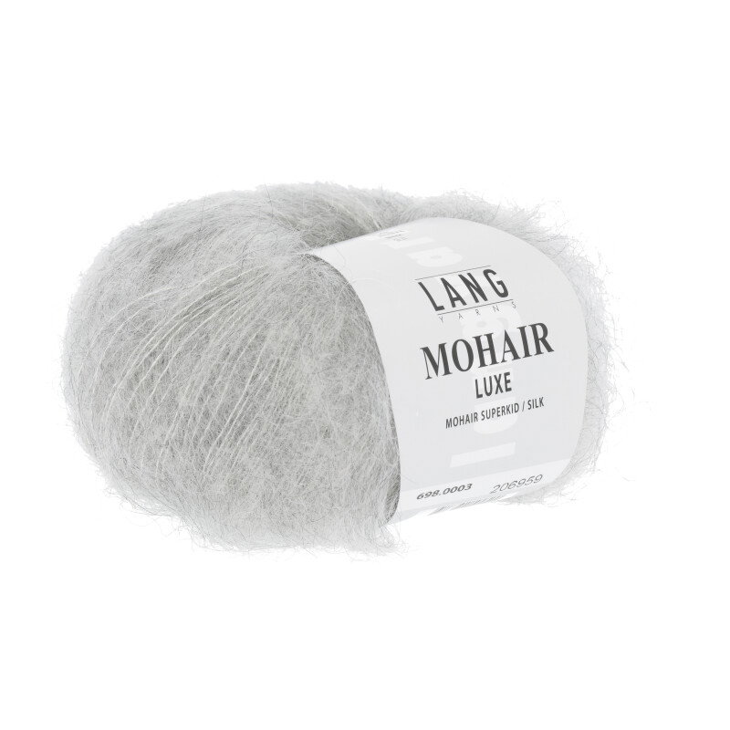 MOHAIR LUXE - 698 - HELLGRAU MELANGE 698.0003