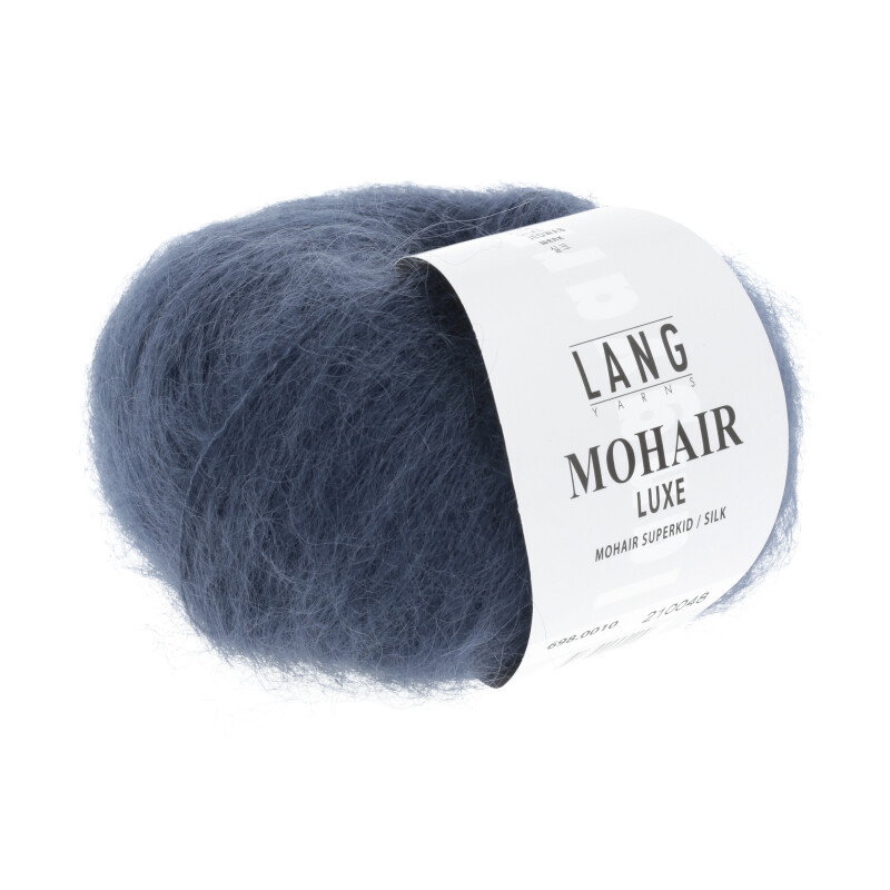 MOHAIR LUXE - 698 - STAHLBLAU 698.0010