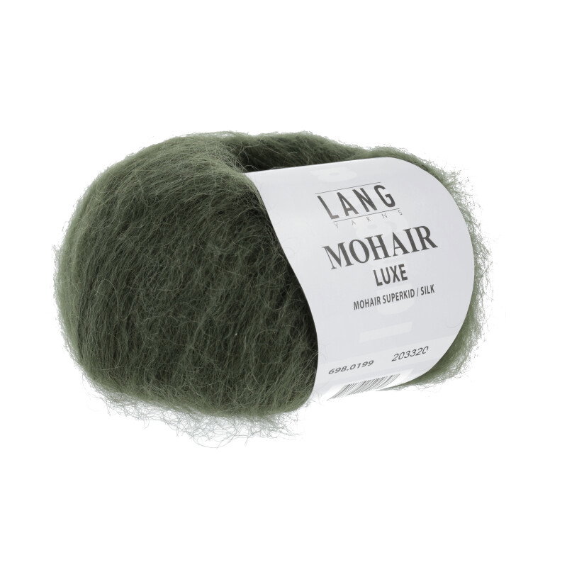 MOHAIR LUXE - 698 - OLIVE DUNKEL 698.0199
