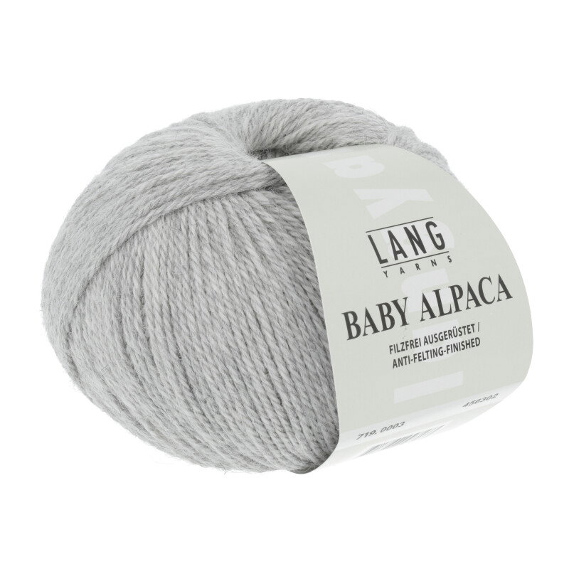 BABY ALPACA - 719 - HELLGRAU MÉLANGE 719.0003