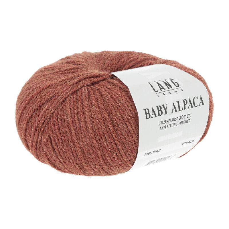 BABY ALPACA - 719 - ZIEGEL MÉLANGE 719.0062