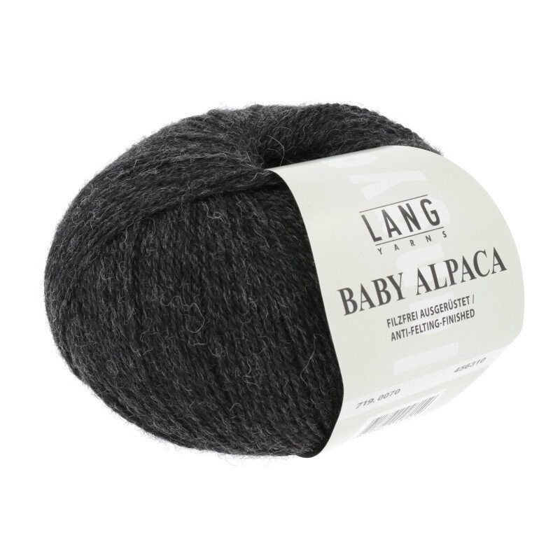 BABY ALPACA - 719 - ANTHRAZIT MÉLANGE 719.0070