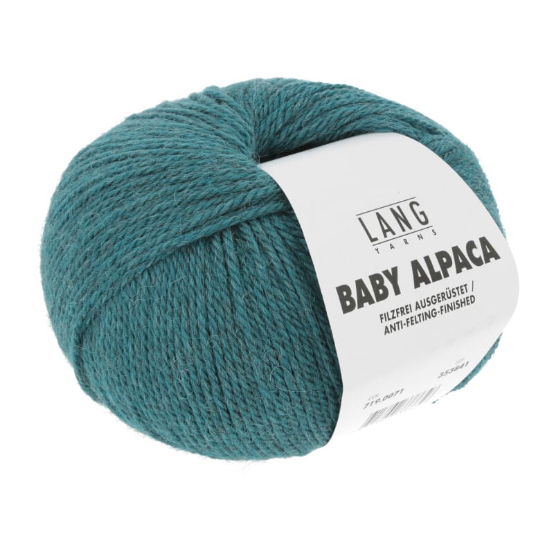 BABY ALPACA - 719 - TÜRKIS MÉLANGE 719.0071
