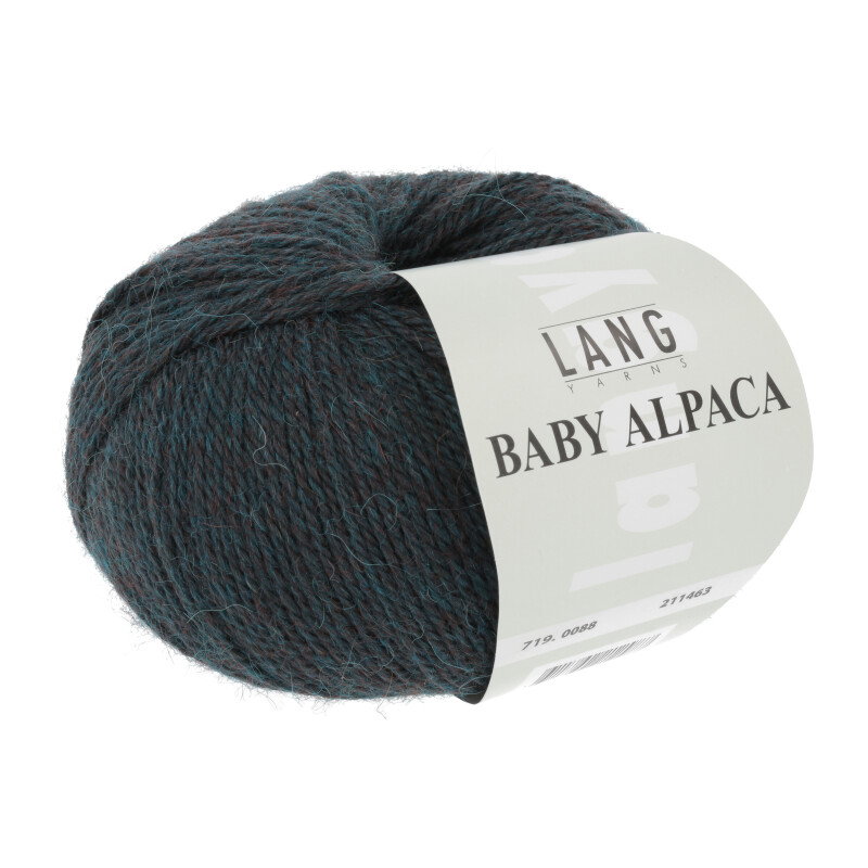 BABY ALPACA - 719 - PETROL MÉLANGE 719.0088