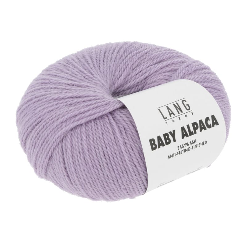 BABY ALPACA - 719 - LILA HELL 719.0146