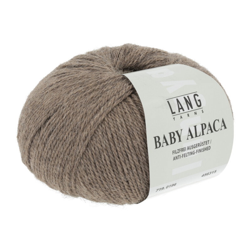 BABY ALPACA - 719 - HELLBRAUN 719.0196