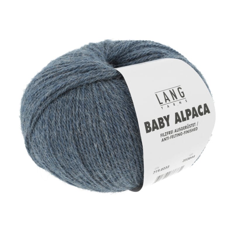 BABY ALPACA - 719 - JEANS HELL MÉLANGE 719.0233
