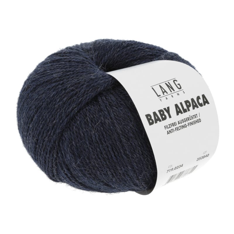 BABY ALPACA - 719 - JEANS DUNKEL MÉLANGE 719.0234