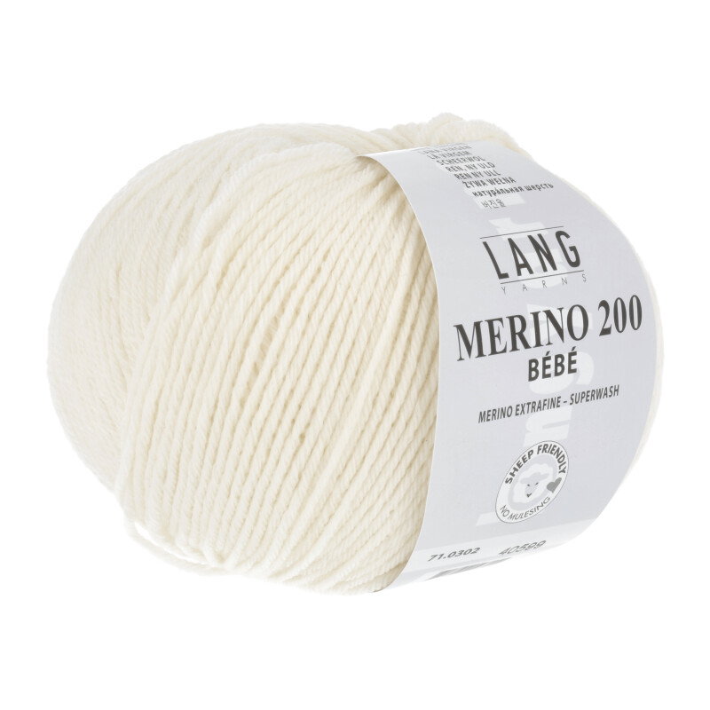 MERINO 200 BEBE - 71 - ECRU 71.0302