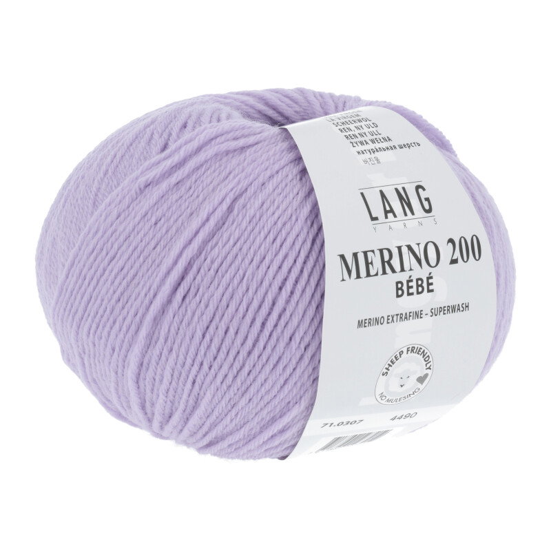 MERINO 200 BEBE - 71 - FLIEDER 71.0307