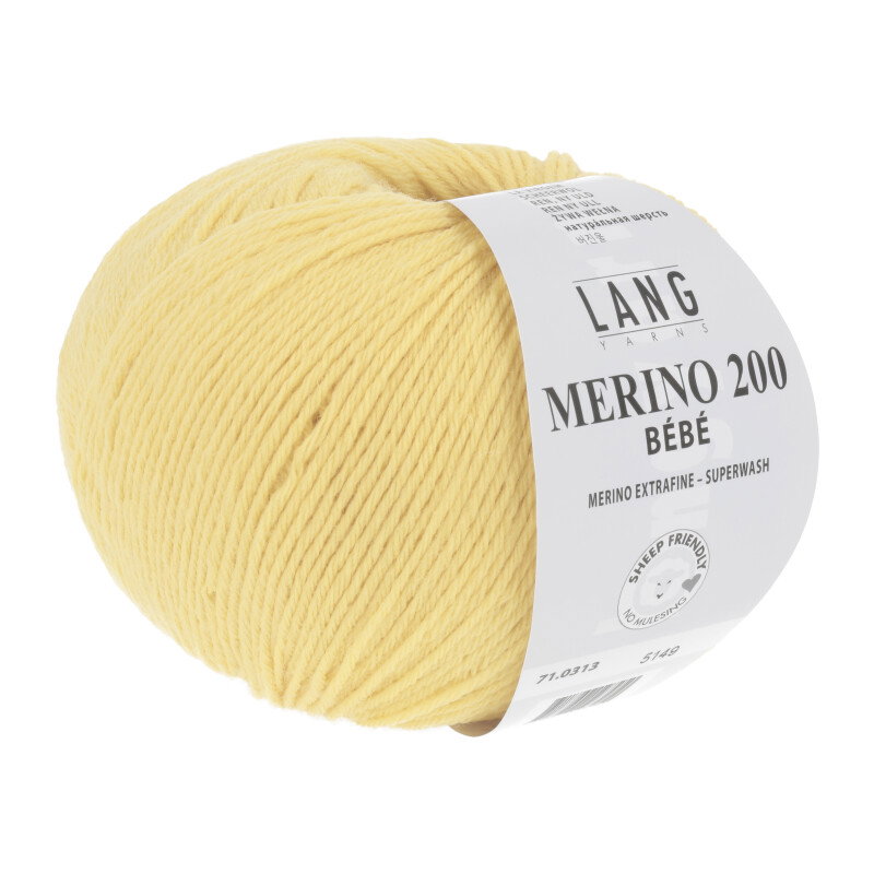 MERINO 200 BEBE - 71 - CITRON 71.0313