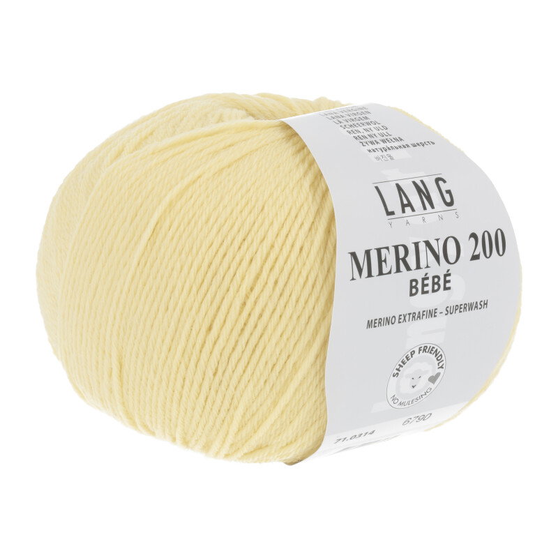 MERINO 200 BEBE - 71 - GELB 71.0314