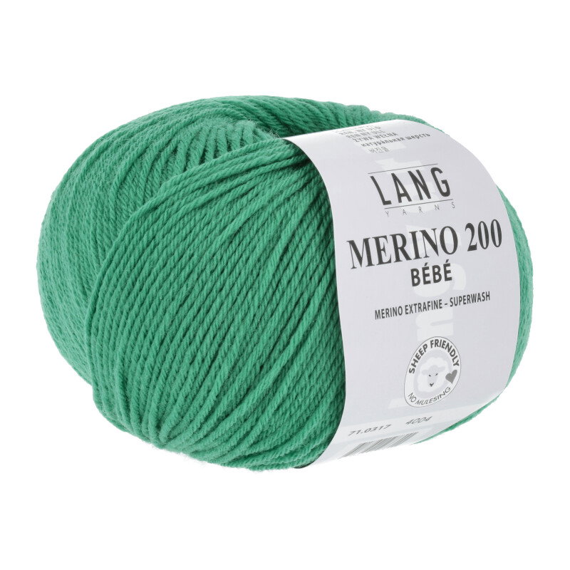 MERINO 200 BEBE - 71 - GRÜN 71.0317
