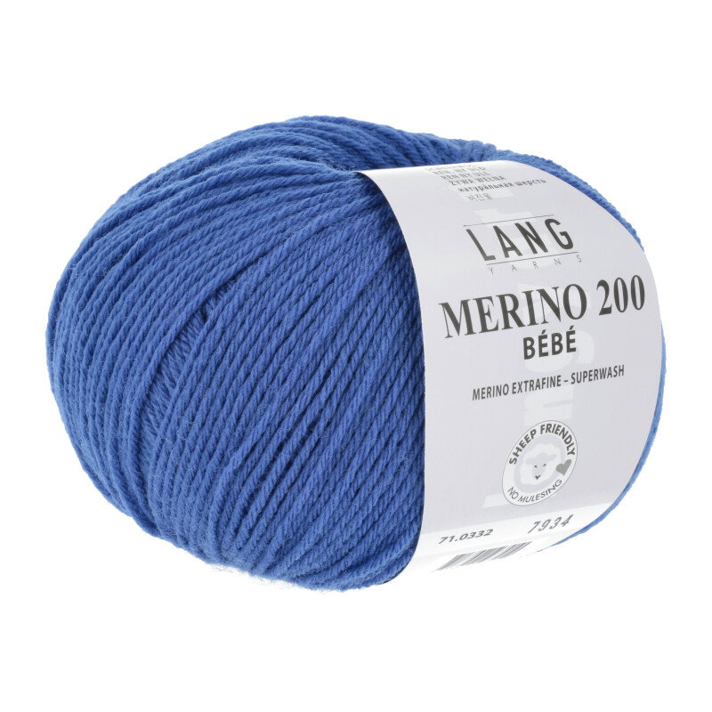 MERINO 200 BEBE - 71 - MARINE 71.0332