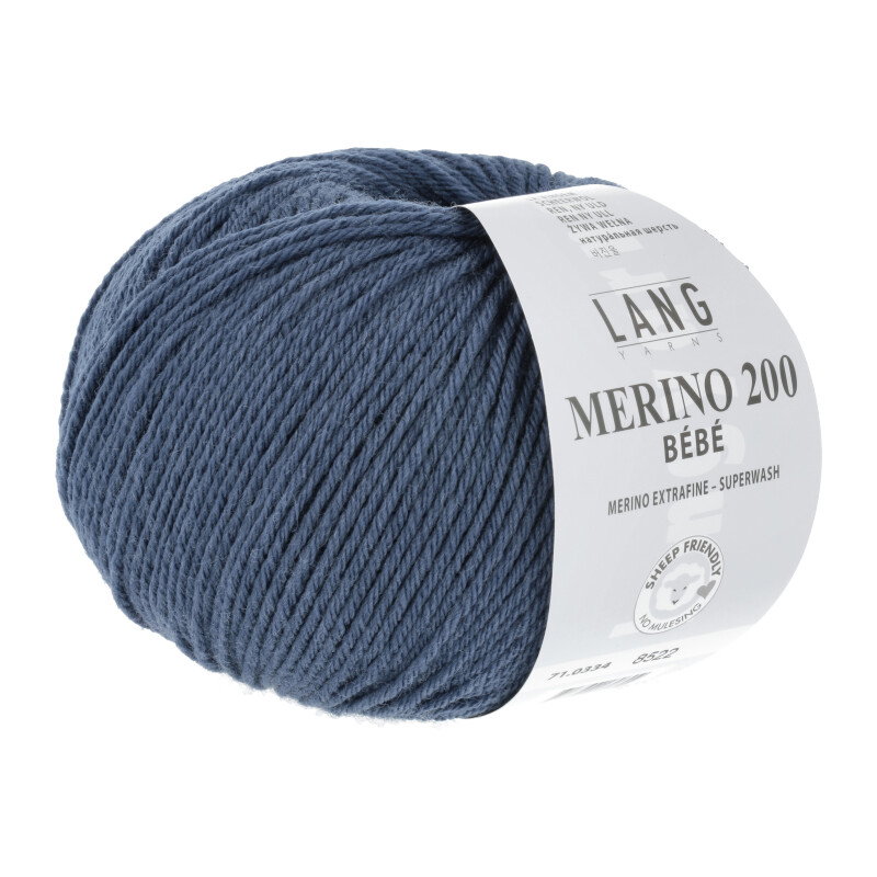 MERINO 200 BEBE - 71 - JEANS DUNKEL 71.0334