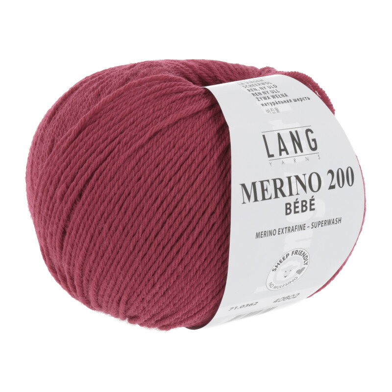 MERINO 200 BEBE - 71 - WEINROT 71.0362