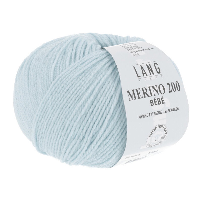 MERINO 200 BEBE - 71 - EISBLAU 71.0371