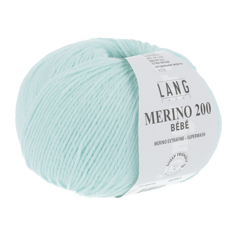 MERINO 200 BEBE - 71 - RESEDA 71.0374