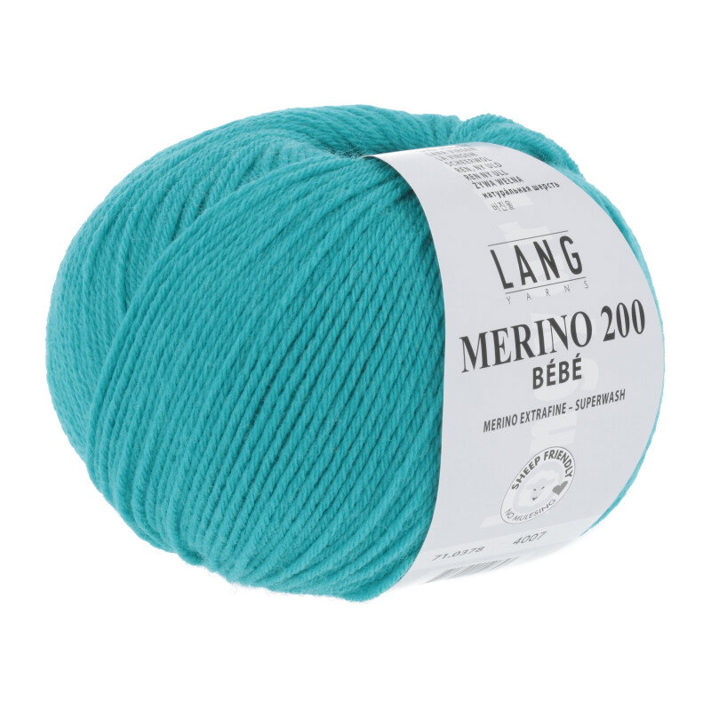 MERINO 200 BEBE - 71 - AQUA 71.0378