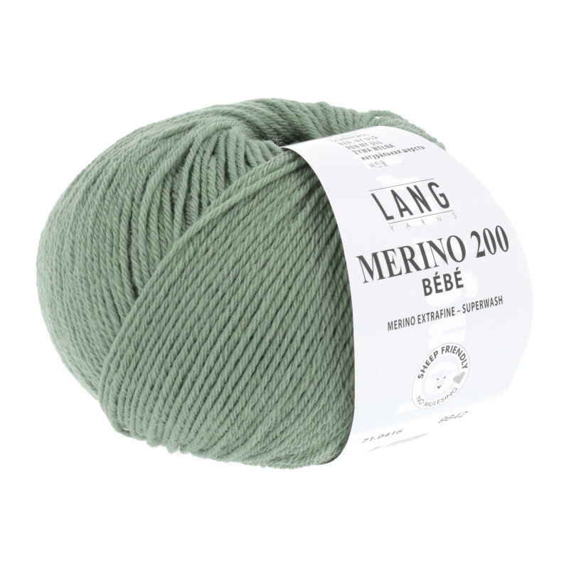 MERINO 200 BEBE - 71 - AGAVE 71.0416