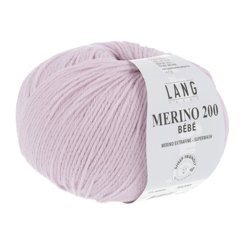 MERINO 200 BEBE - 71 - ROSA HELL 71.0509