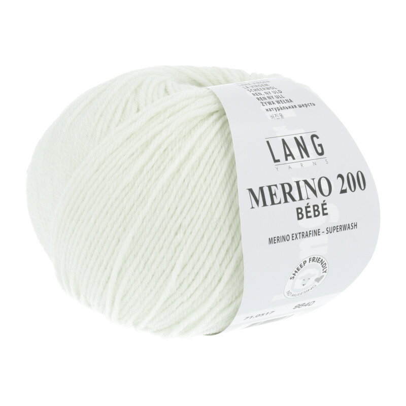 MERINO 200 BEBE - 71 - BABY GRÜN 71.0517