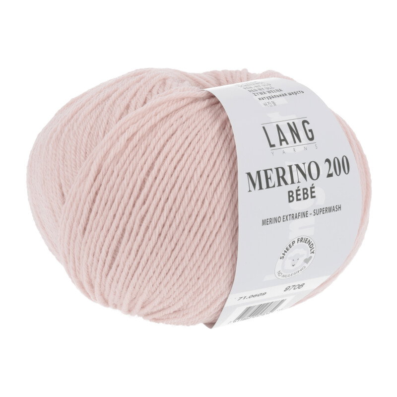 MERINO 200 BEBE - 71 - ROSÉ 71.0609