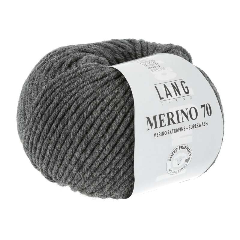 MERINO 70 - 733 - DUNKELGRAU MÉLANGE 733.0005