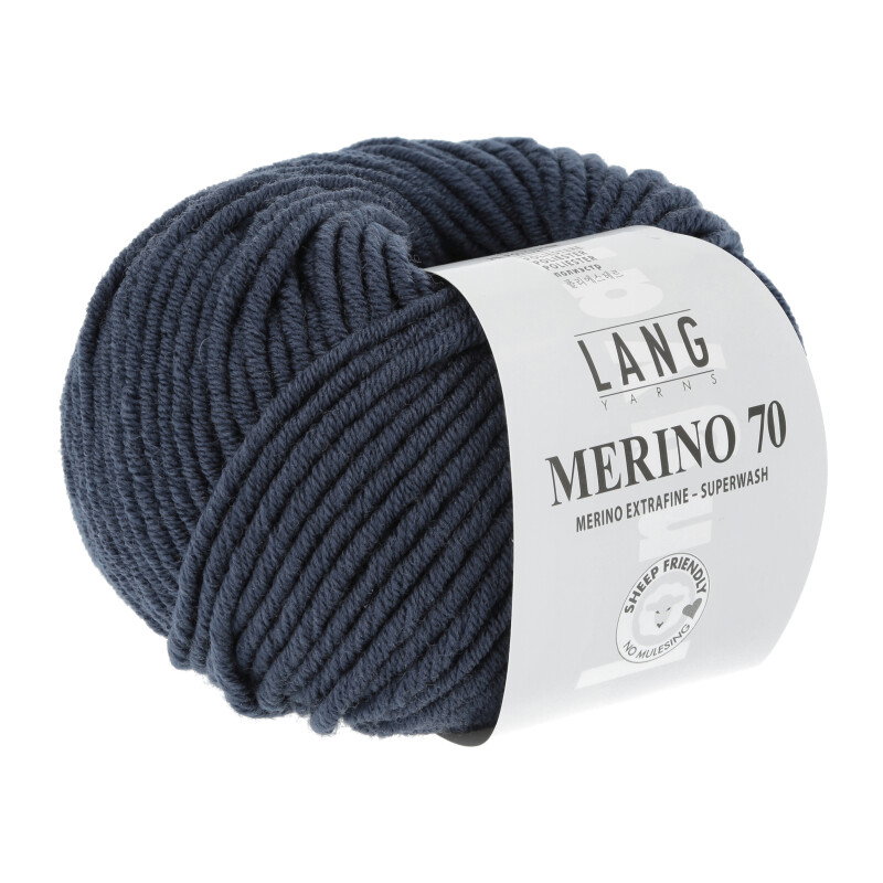 MERINO 70 - 733 - STAHLBLAU 733.0010
