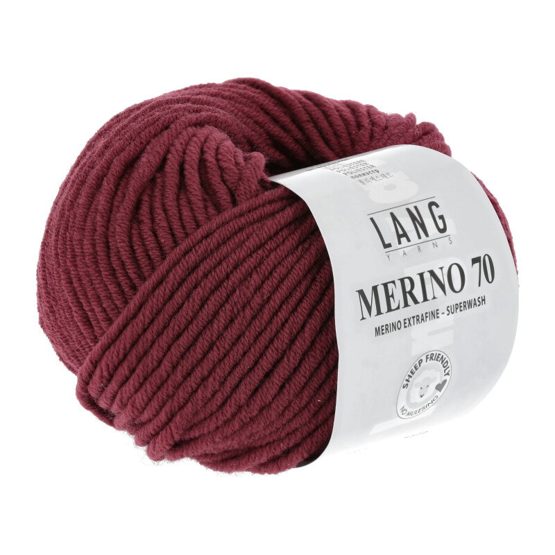 MERINO 70 - 733 - DUNKELROT 733.0063