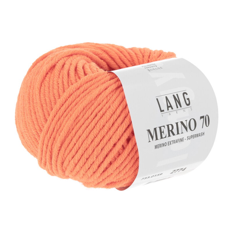 MERINO 70 - 733 - ORANGE NEON 733.0159