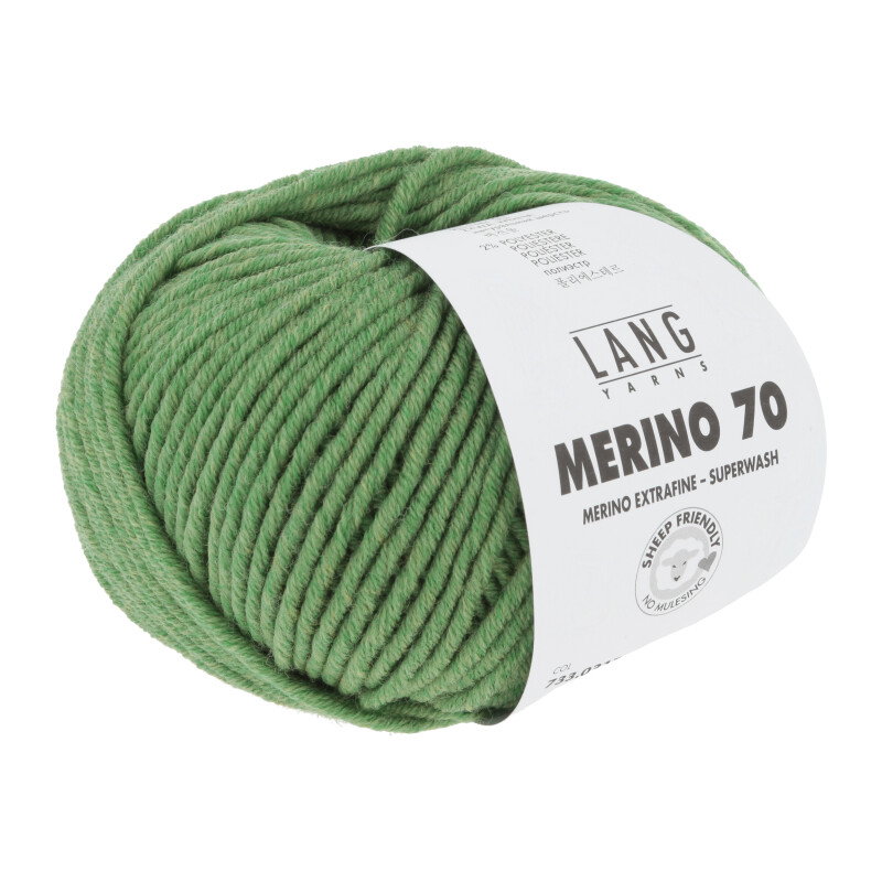 MERINO 70 - 733 - GRÜN MÉLANGE 733.0317