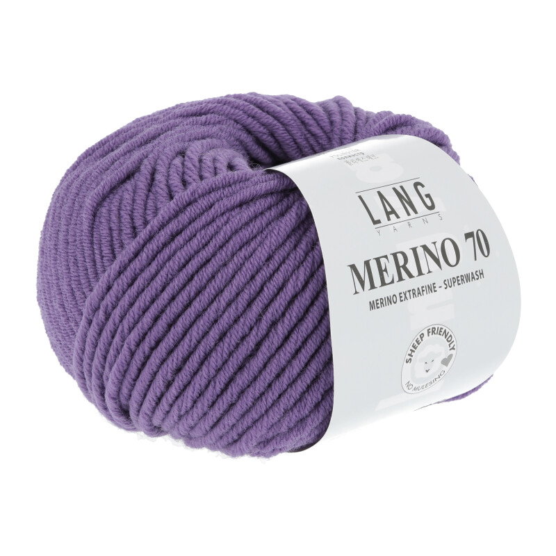 MERINO 70 - 733 - LILA DUNKEL 733.0346