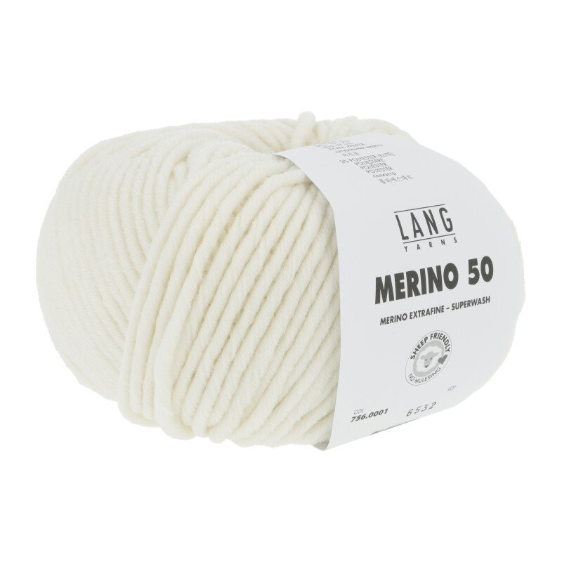 MERINO 50 - 756 - WEISS 756.0001