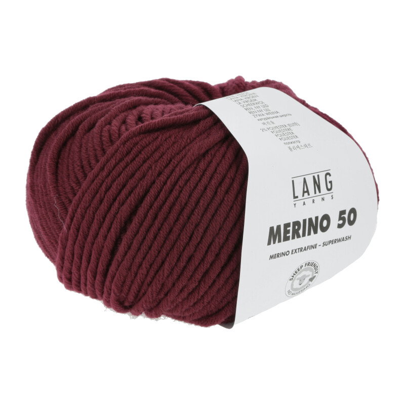 MERINO 50 - 756 - BORDEAUX 756.0164