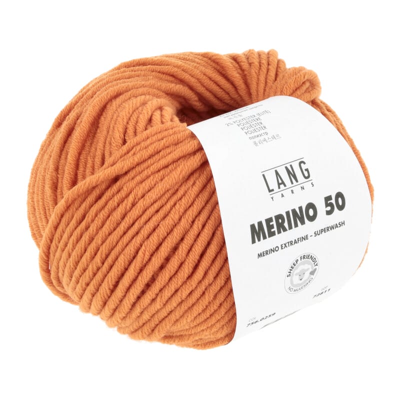 MERINO 50 - 756 - ORANGE 756.0259