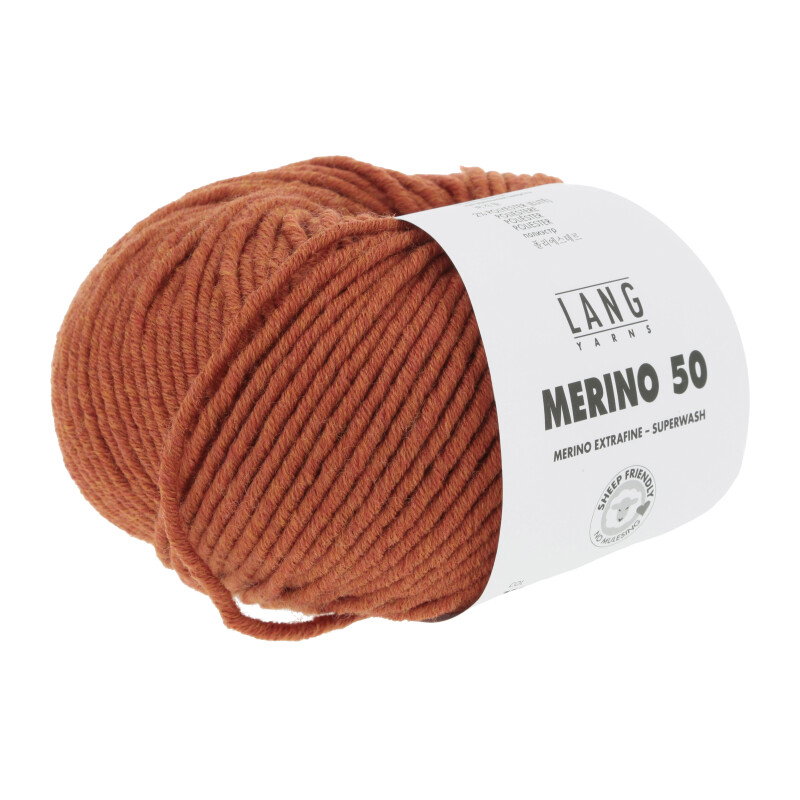 MERINO 50 - 756 - ORANGE MÉLANGE 756.0359