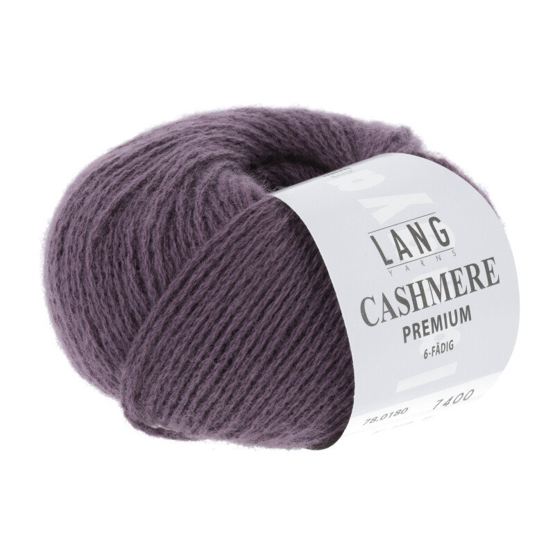 CASHMERE PREMIUM - 78 - AUBERGINE MELANGE 78.0180