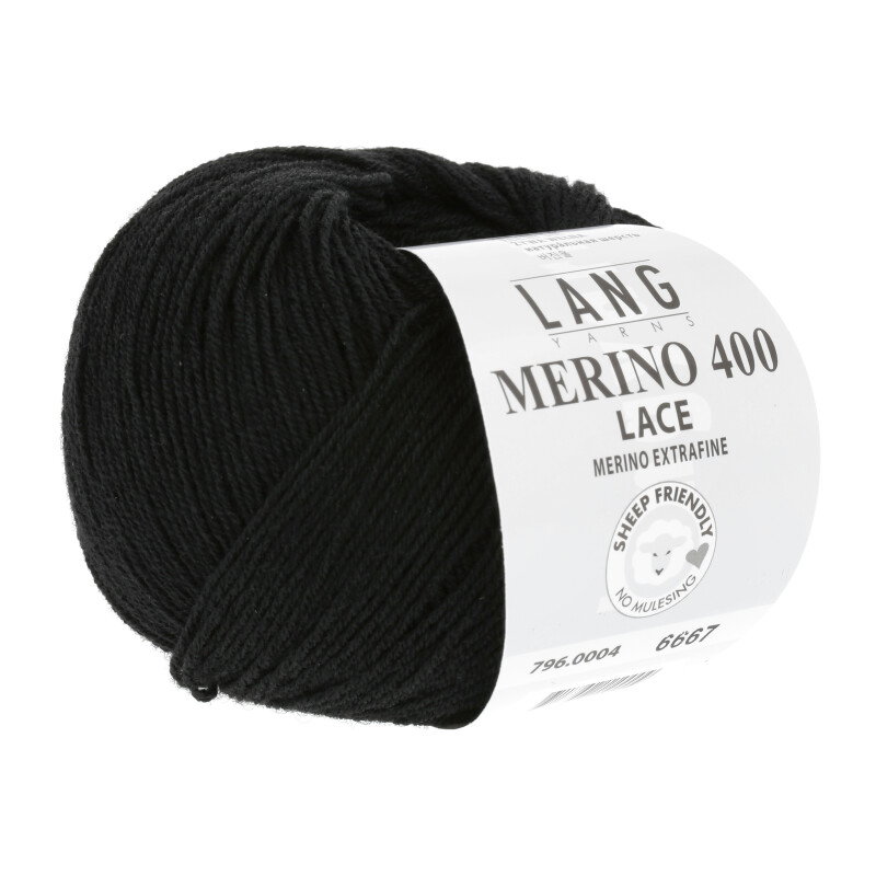 MERINO 400 LACE - 796 - SCHWARZ 796.0004
