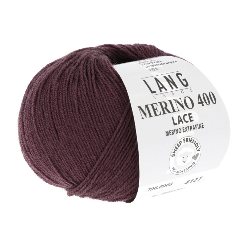 MERINO 400 LACE - 796 - BEERE 796.0066