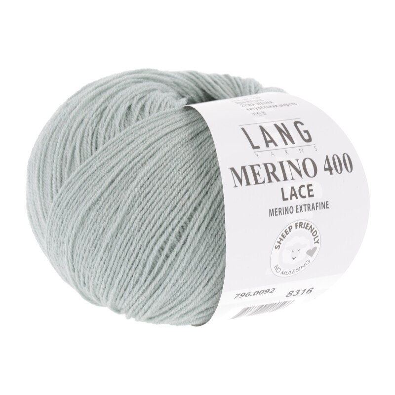 MERINO 400 LACE - 796 - SALBEI 796.0092