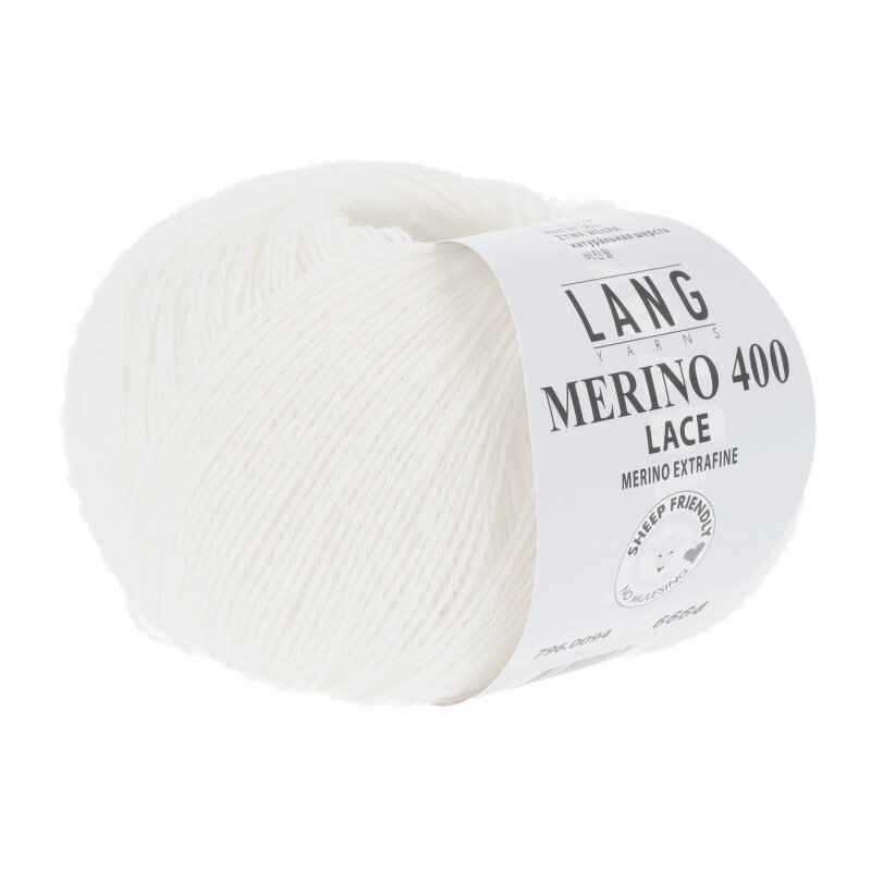 MERINO 400 LACE - 796 - OFFWHITE 796.0094