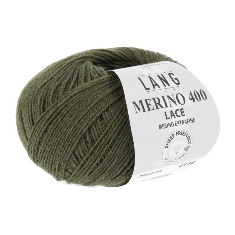 MERINO 400 LACE - 796 - OLIVE 796.0098