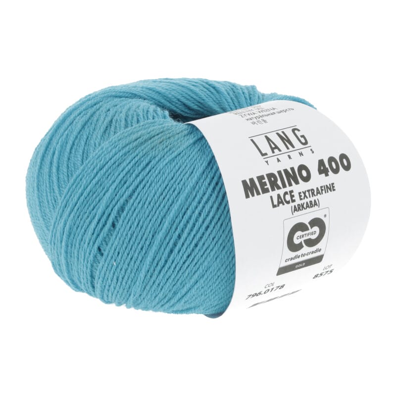 MERINO 400 LACE - 796 - TÜRKIS 796.0178
