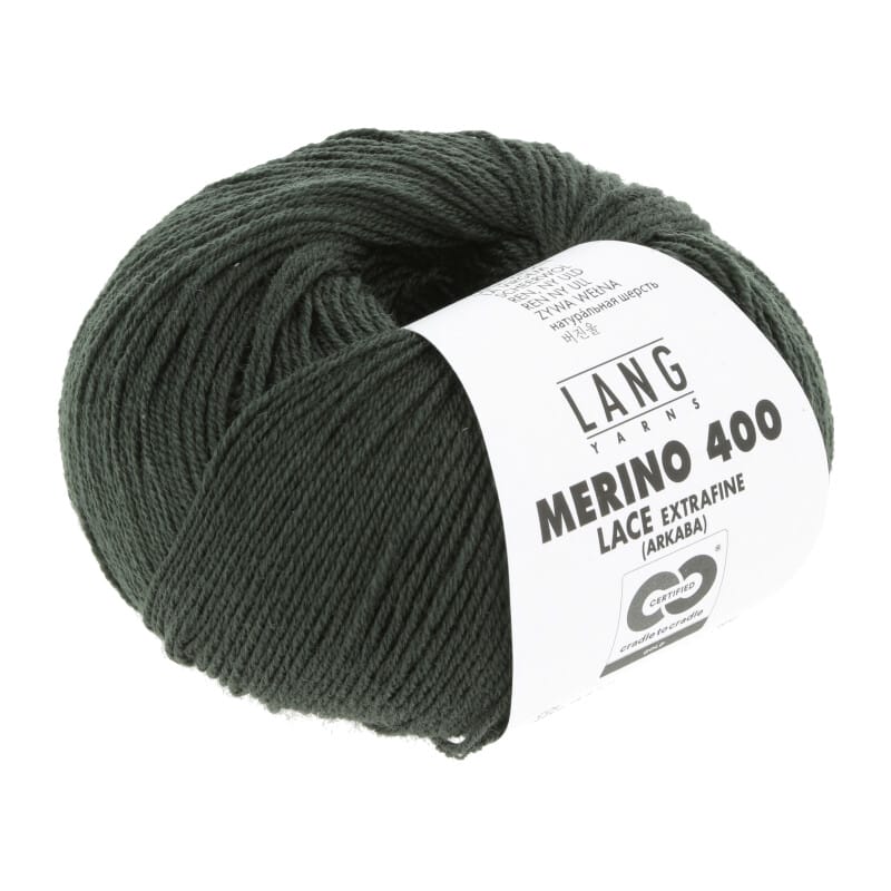MERINO 400 LACE - 796 - TANNENGRÜN 796.0318