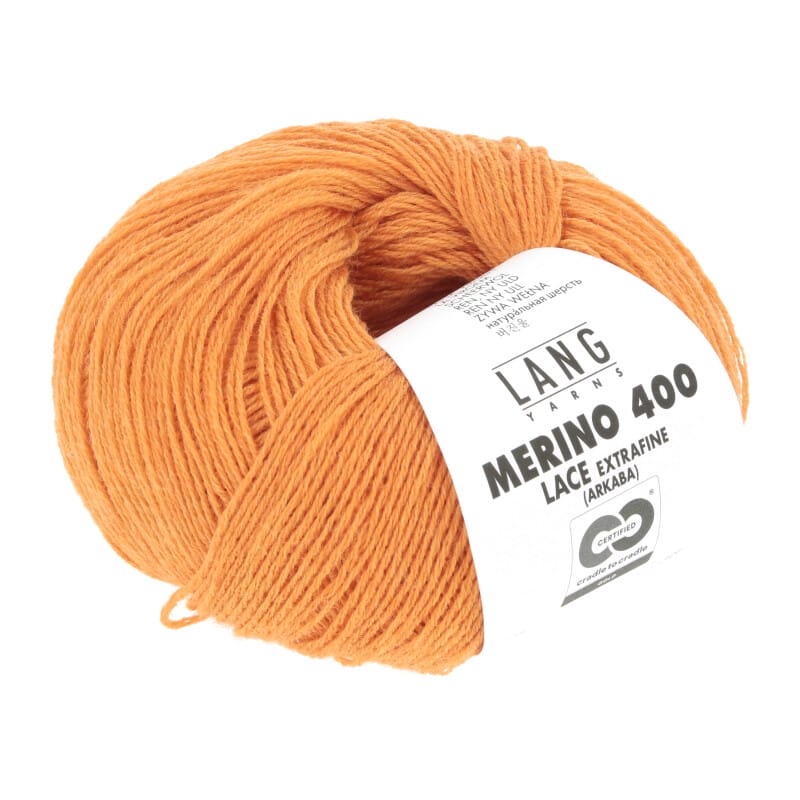 MERINO 400 LACE - 796 - MANDARINE MÉLANGE 796.0359