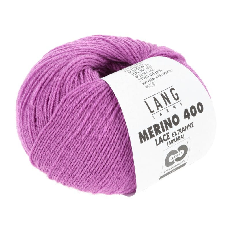MERINO 400 LACE - 796 - HOT PINK 796.0365